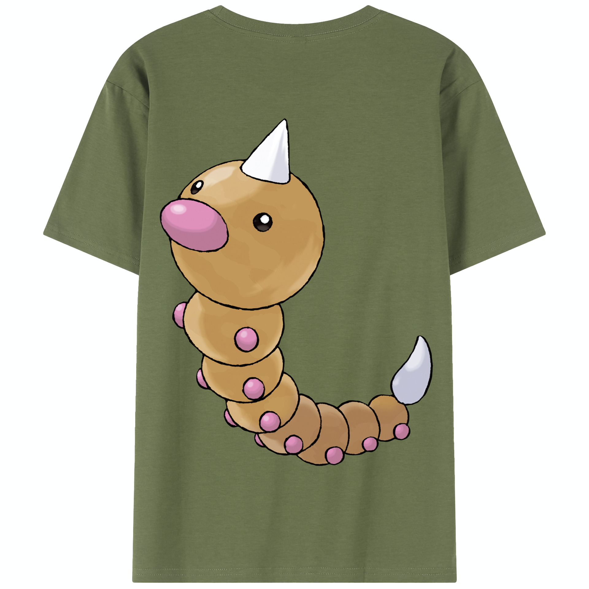 （画像用） ポケットモンスター Pokémon 綿100％半袖Tシャツ（背面プリント）